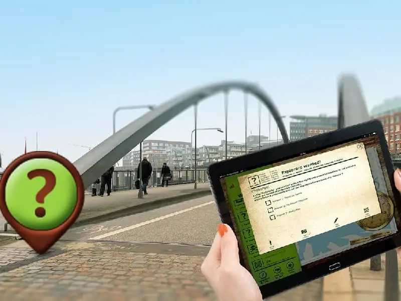 Teambuilding Hamburg - z. B. IPad Rallye